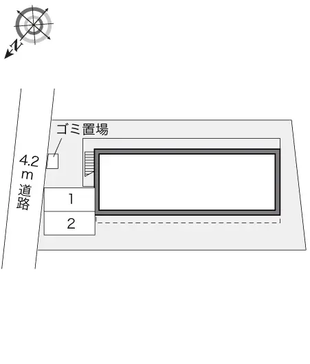 ★手数料０円★横浜市鶴見区矢向 月極駐車場